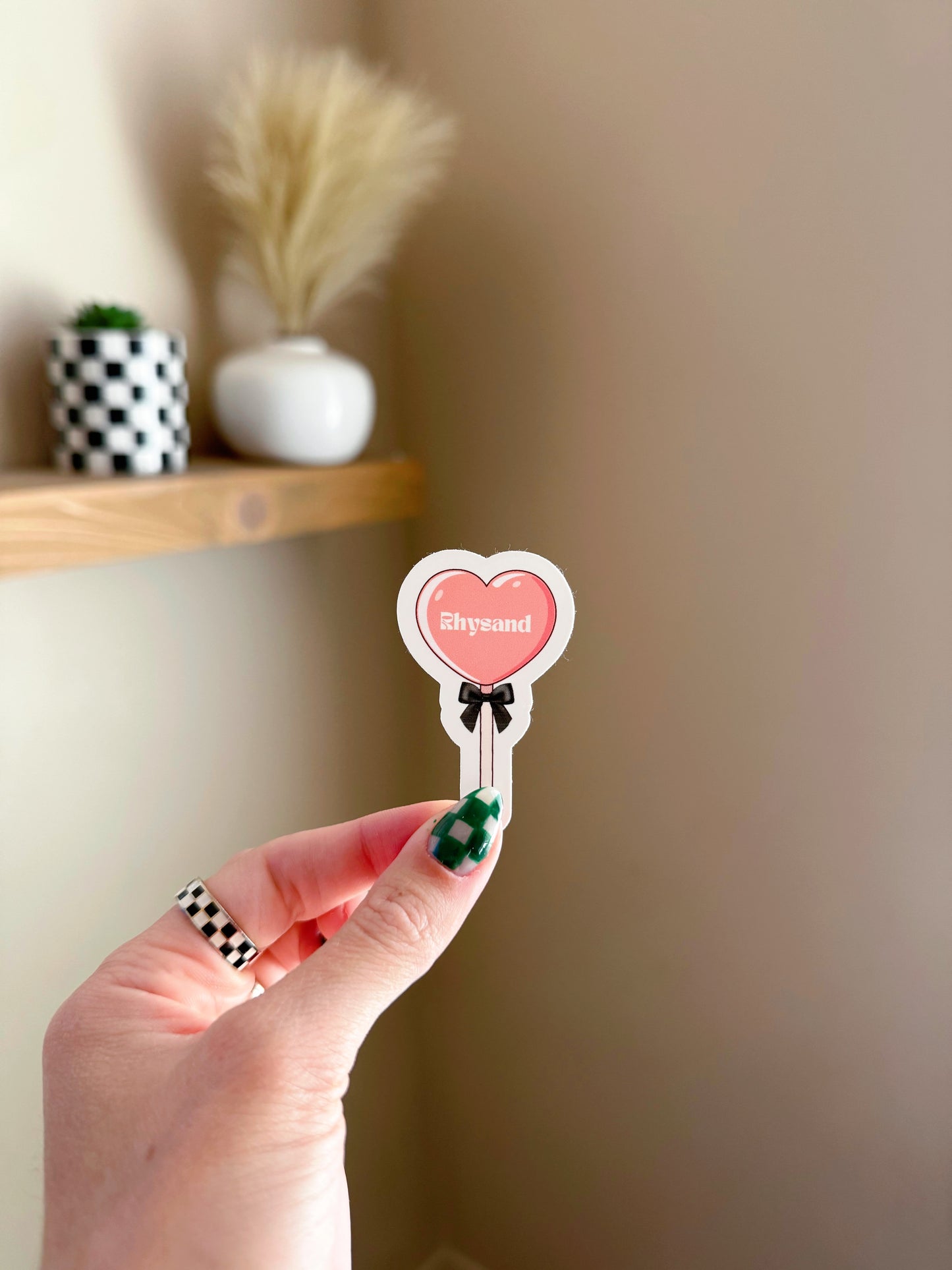 Book Boyfriend Heart Sucker Sticker