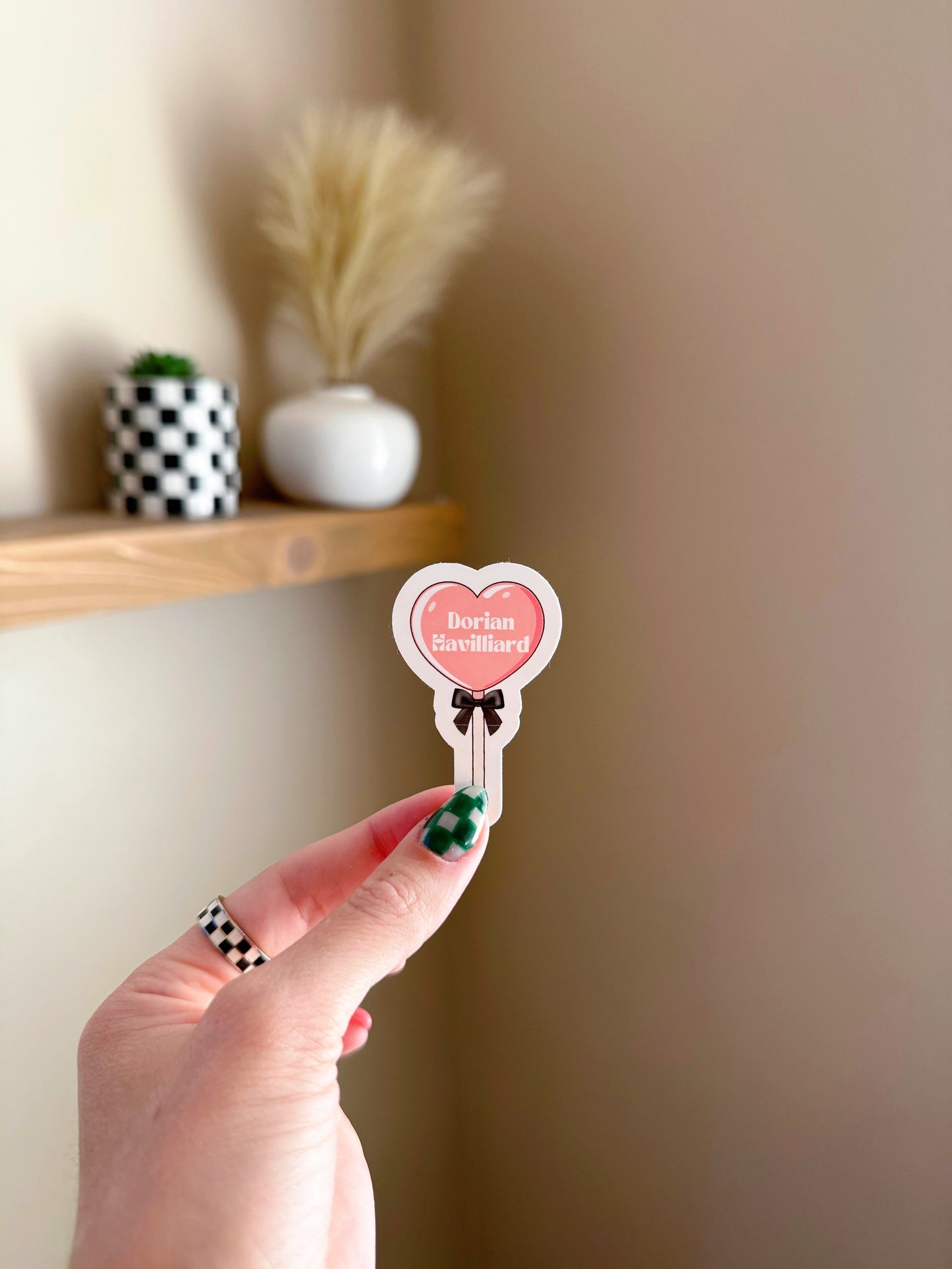 Book Boyfriend Heart Sucker Sticker