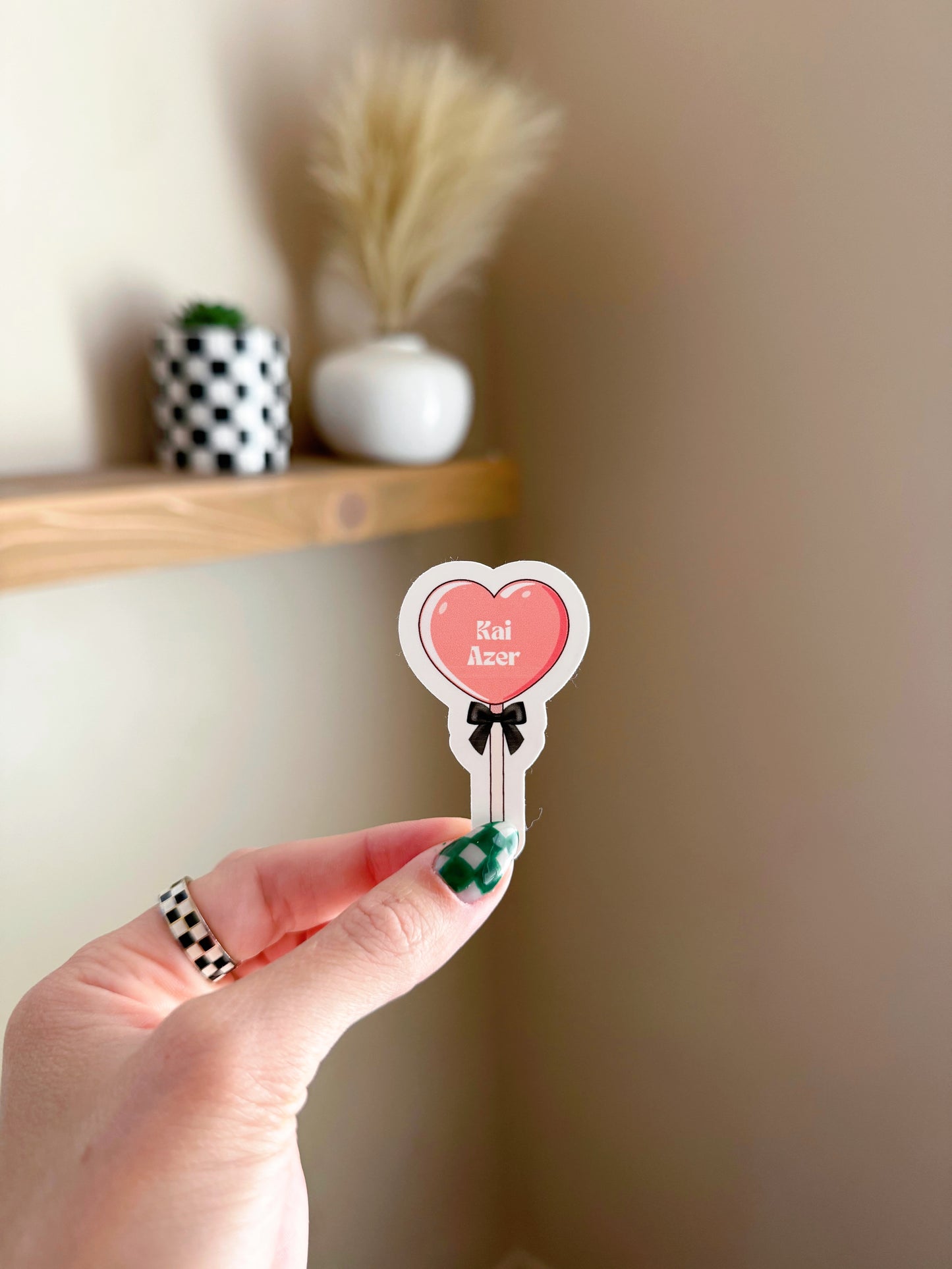 Book Boyfriend Heart Sucker Sticker