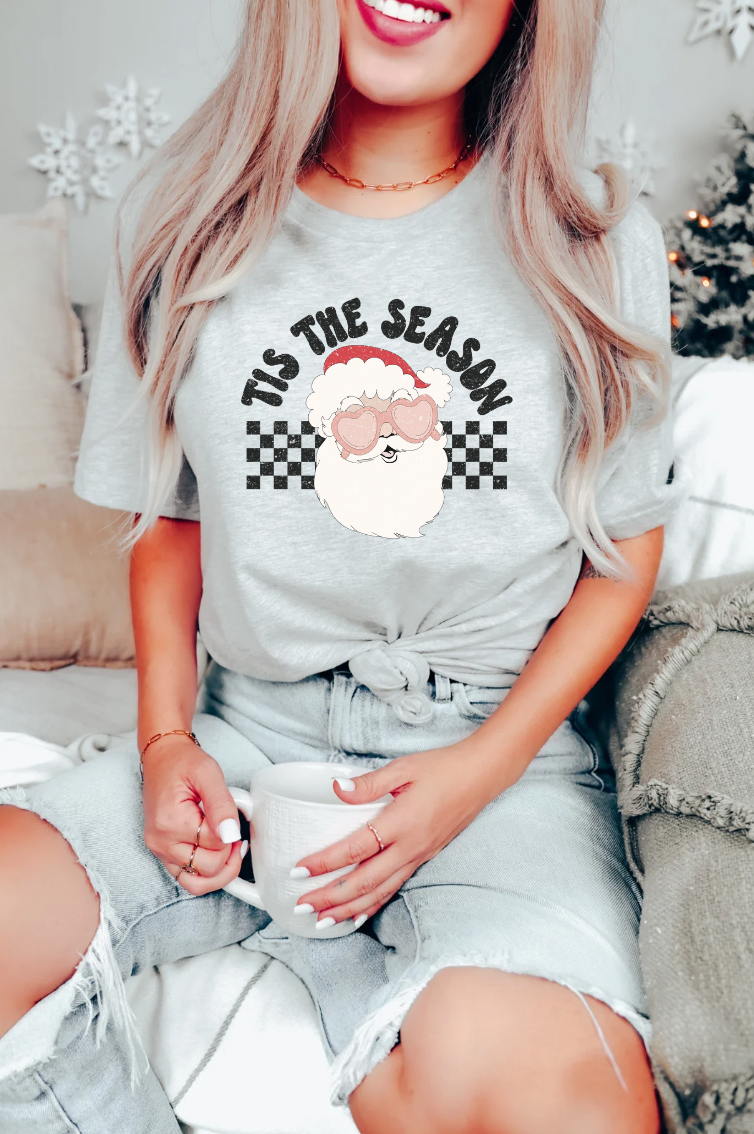 Tis The Season Santa Tee