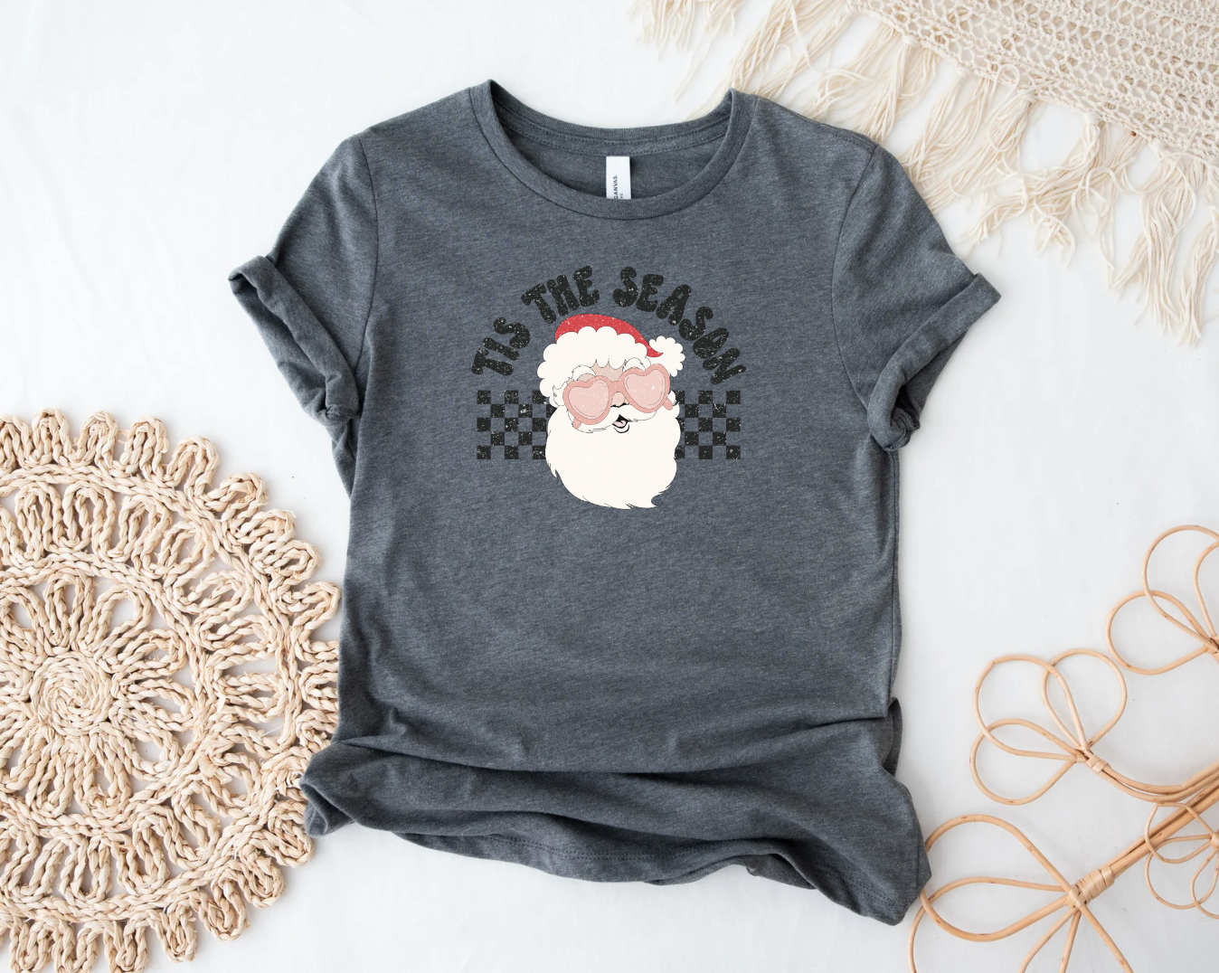 Tis The Season Santa Tee