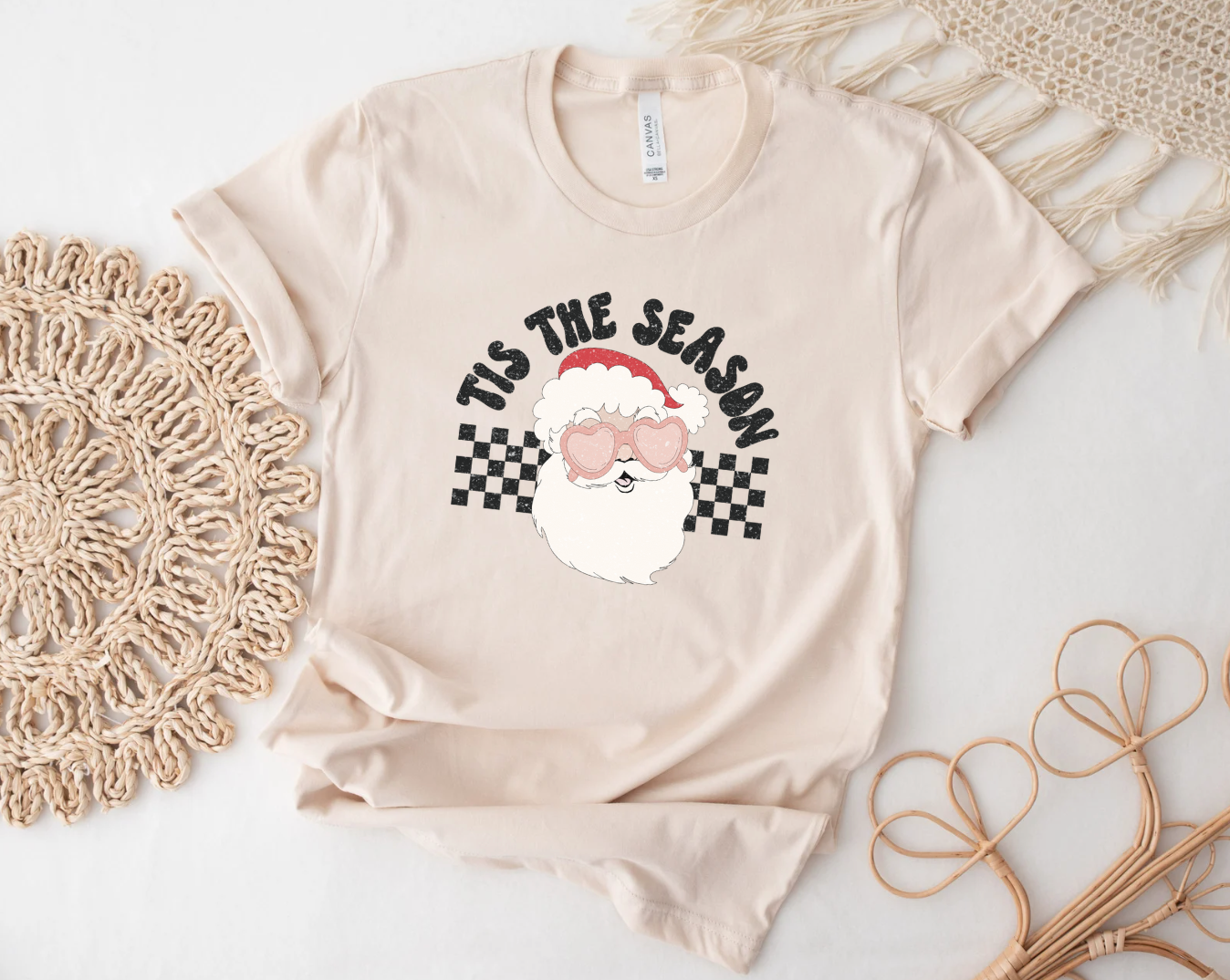 Tis The Season Santa Tee