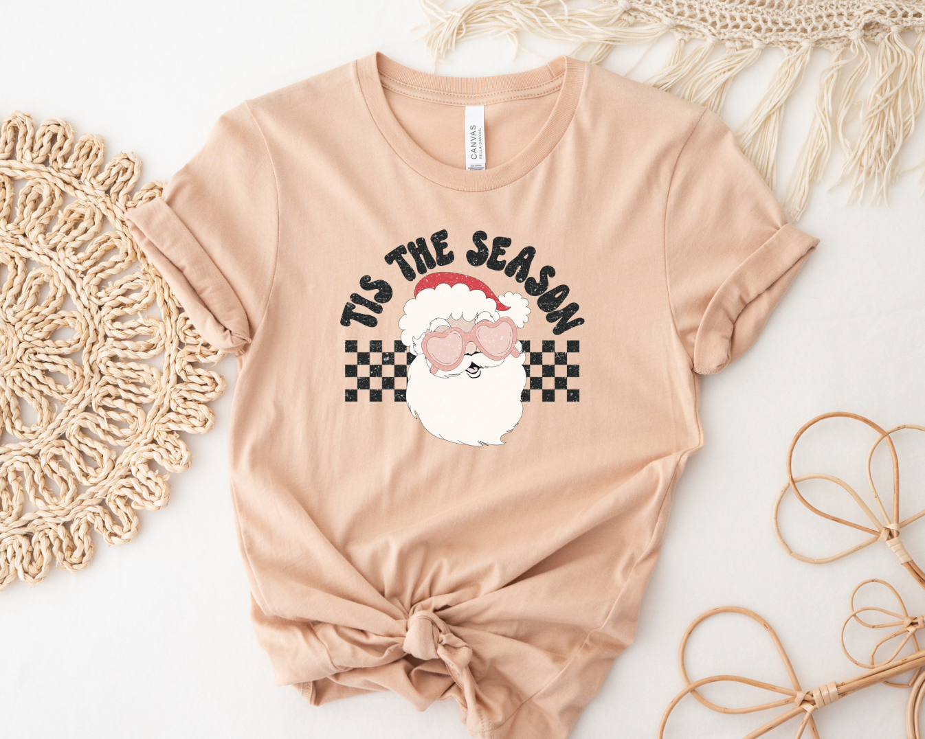 Tis The Season Santa Tee