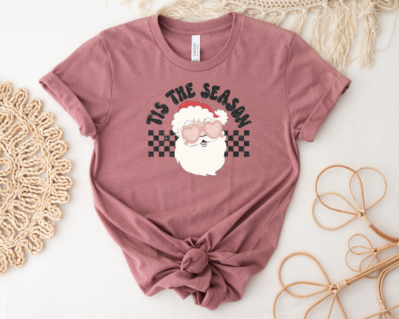 Tis The Season Santa Tee