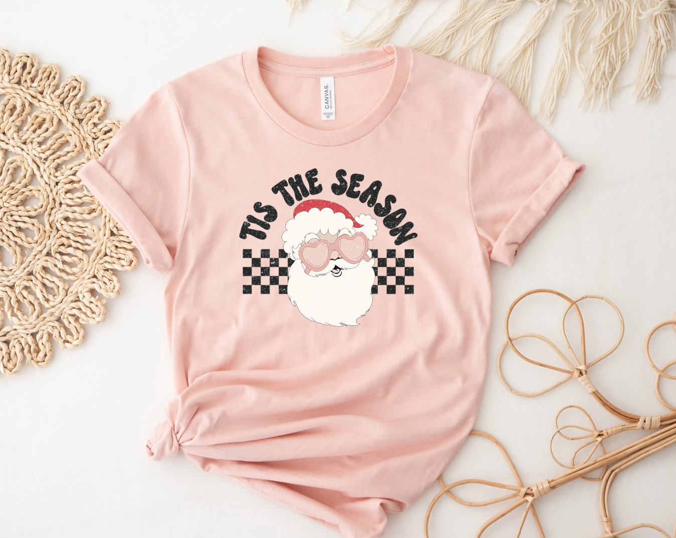 Tis The Season Santa Tee