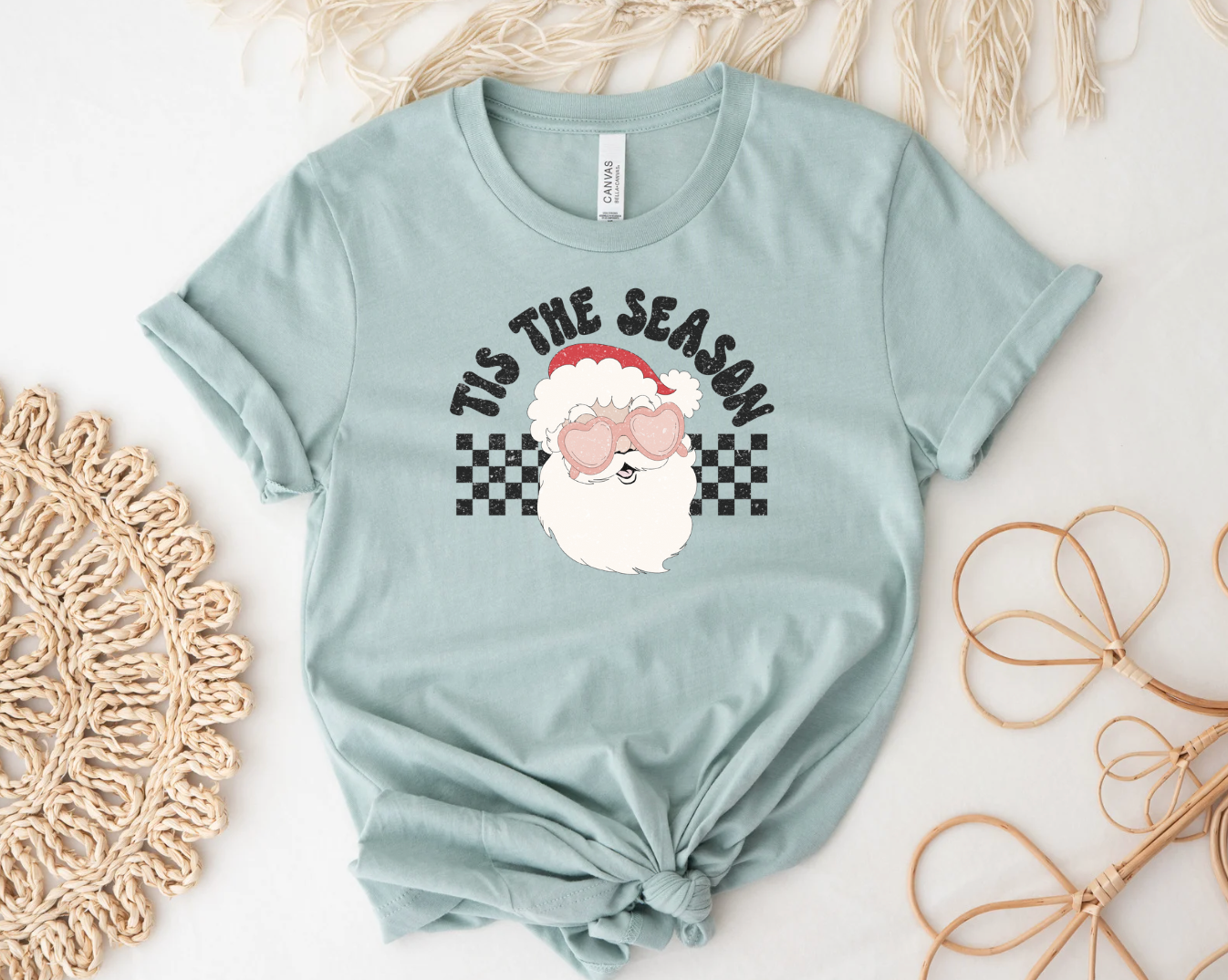 Tis The Season Santa Tee