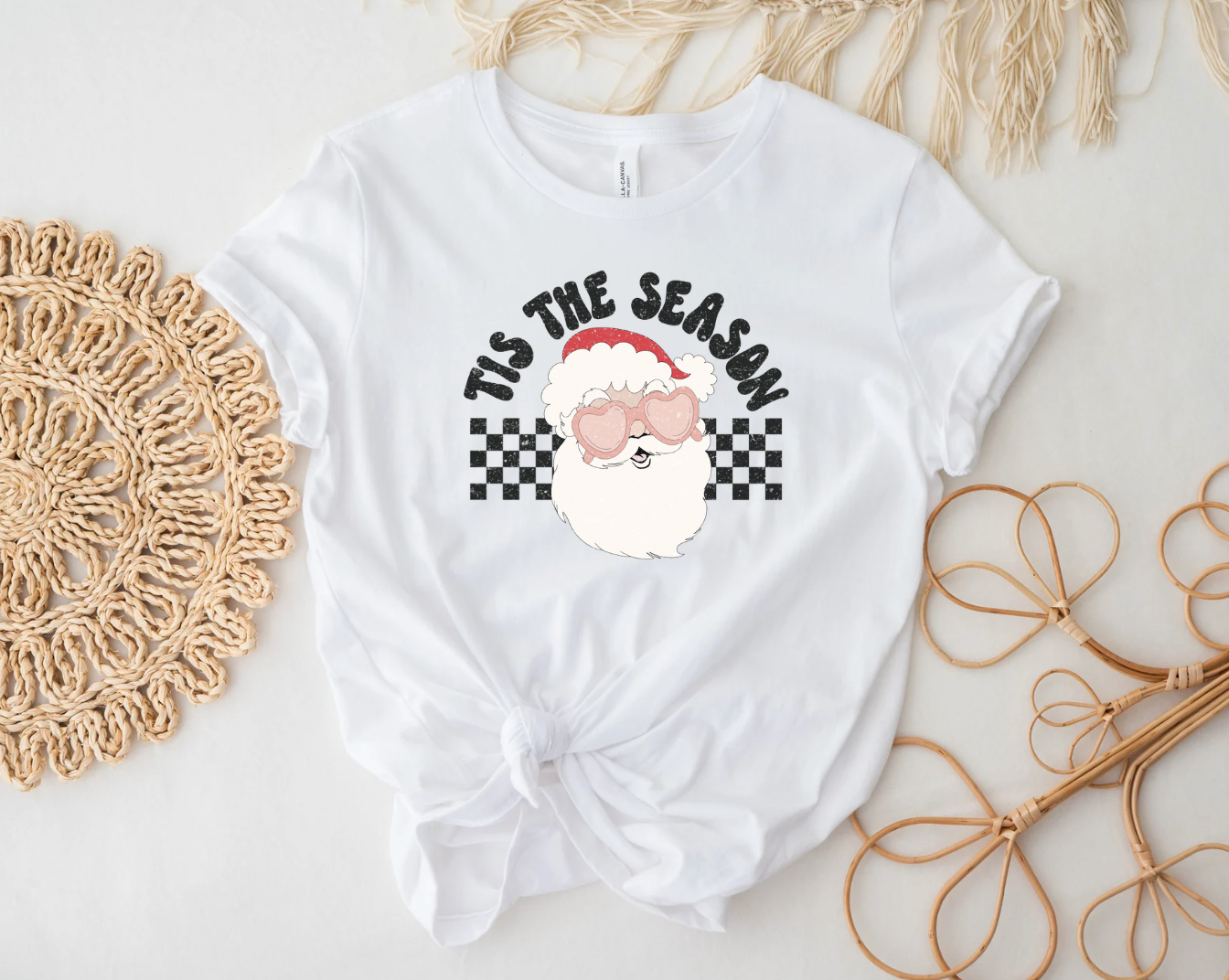 Tis The Season Santa Tee