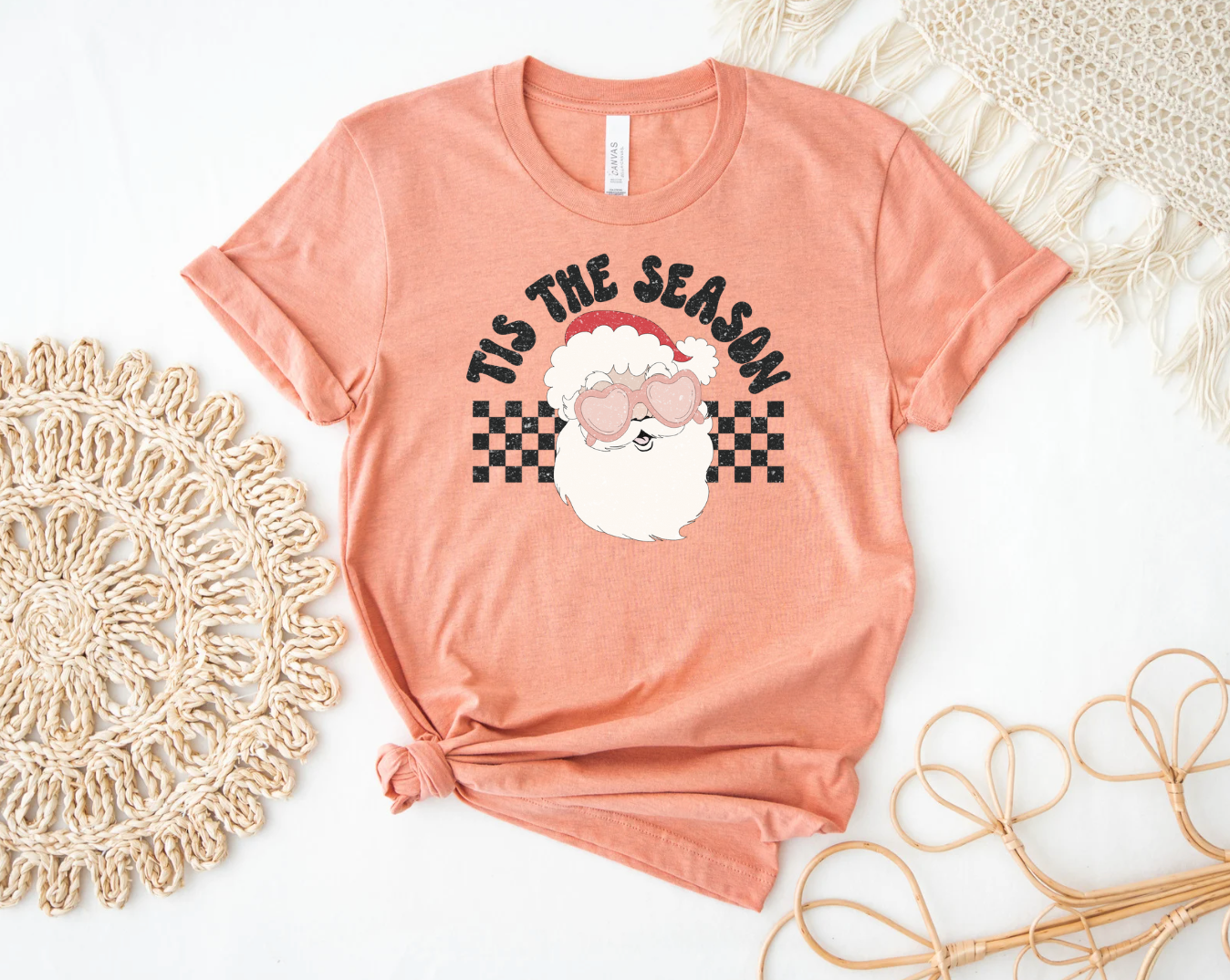 Tis The Season Santa Tee