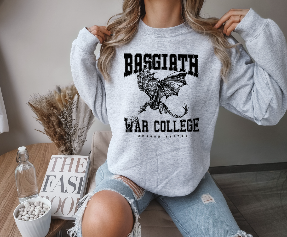 Basgiath War College Crew (front and back design)