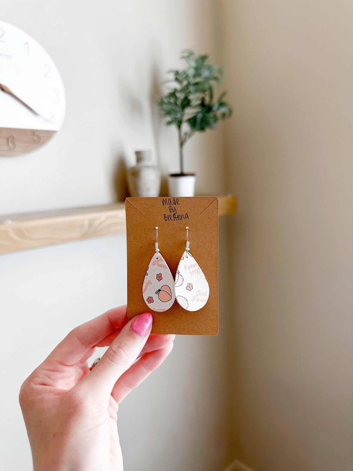 Just Peachy Earrings