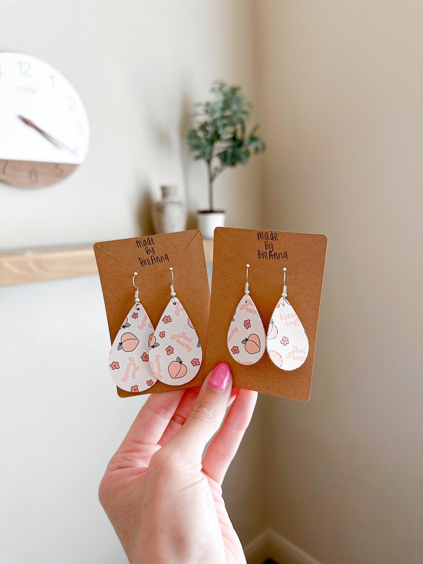 Just Peachy Earrings
