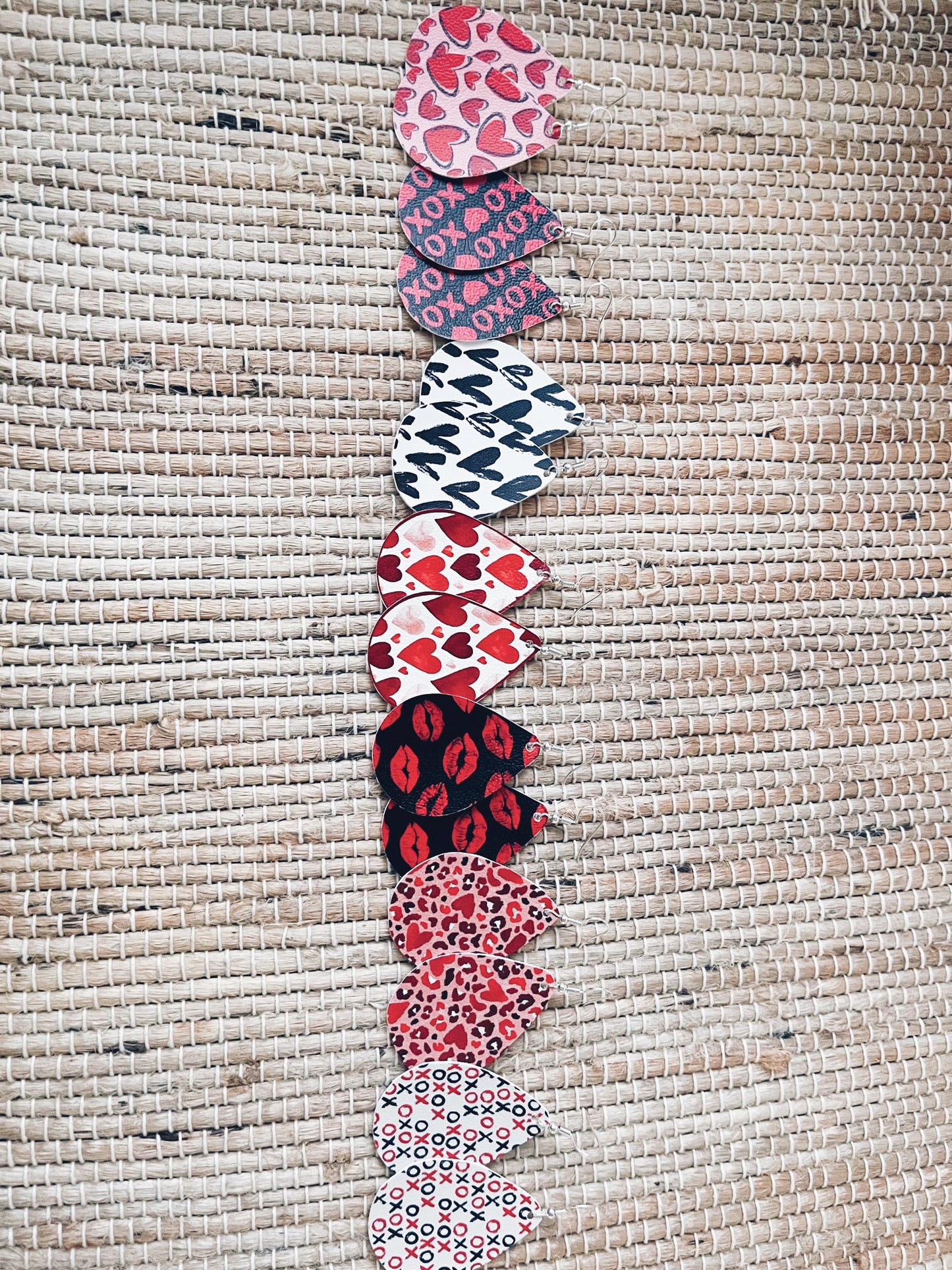 Red Heart Earrings