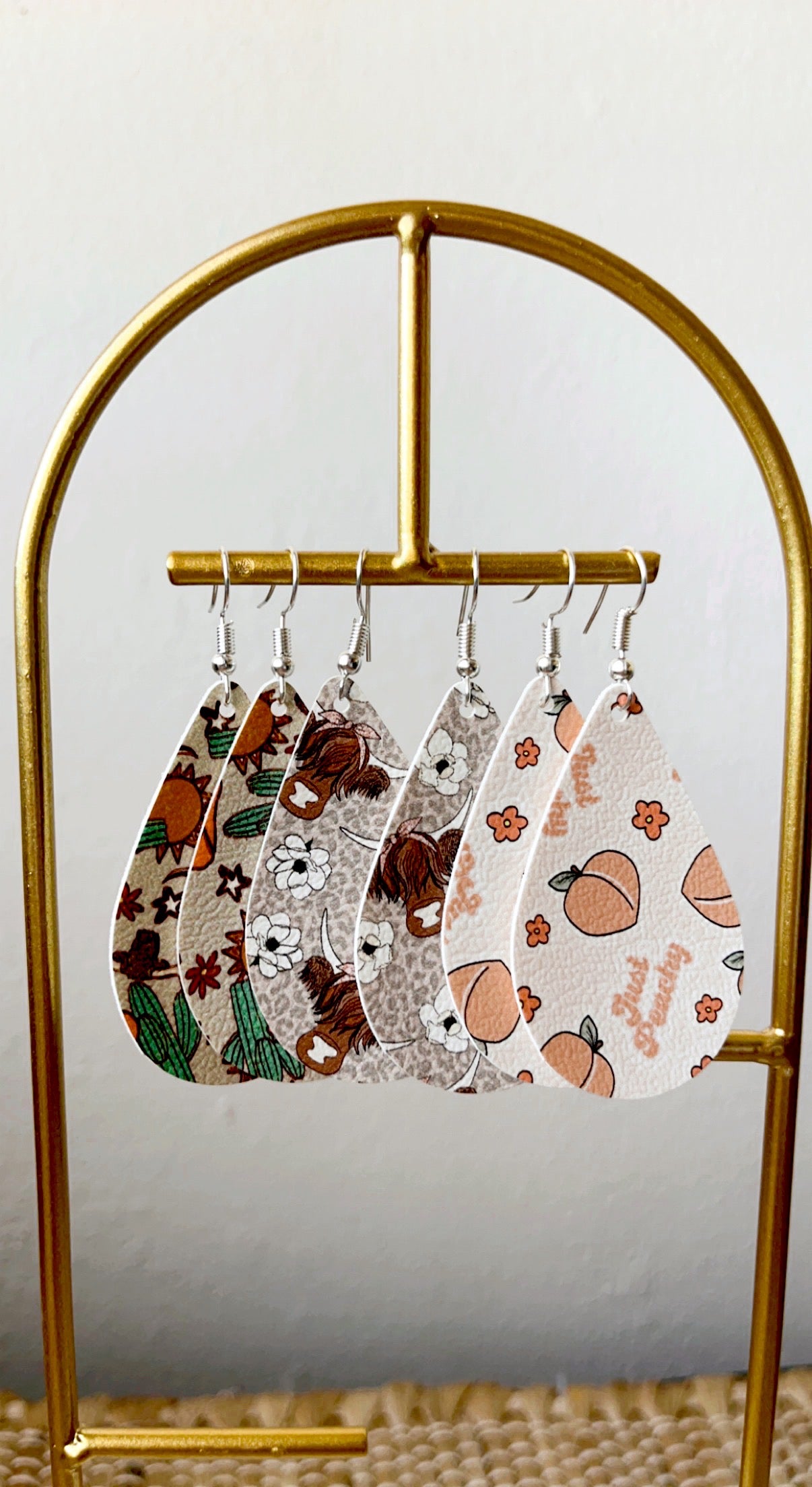 Just Peachy Earrings