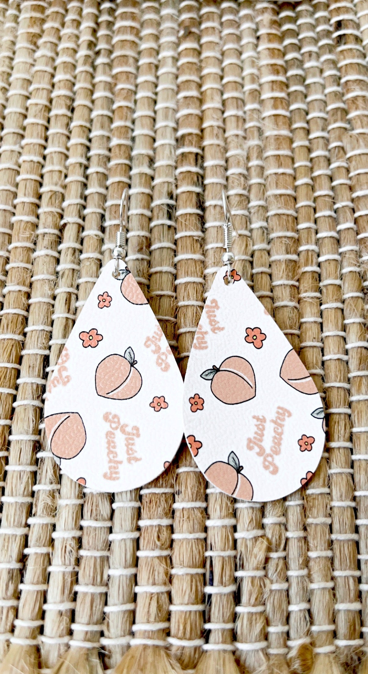 Just Peachy Earrings