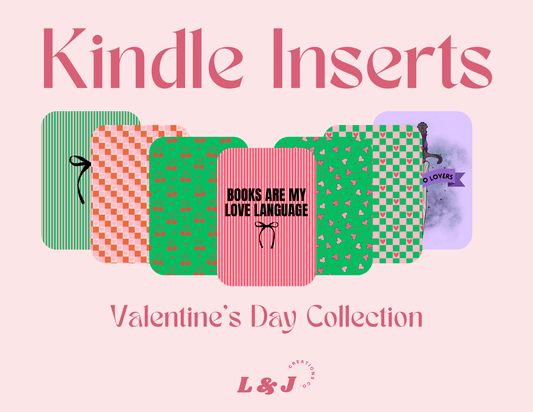 Valentine's Day Kindle Inserts