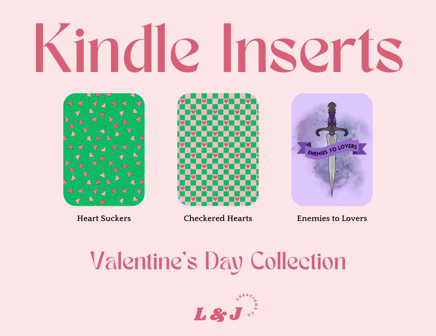 Valentine's Day Kindle Inserts