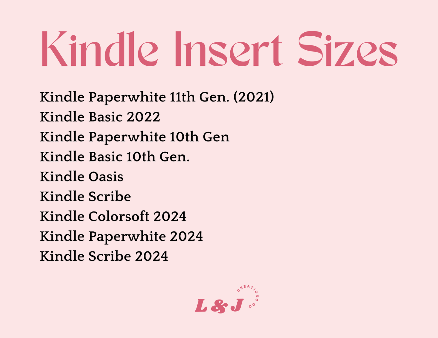 Valentine's Day Kindle Inserts