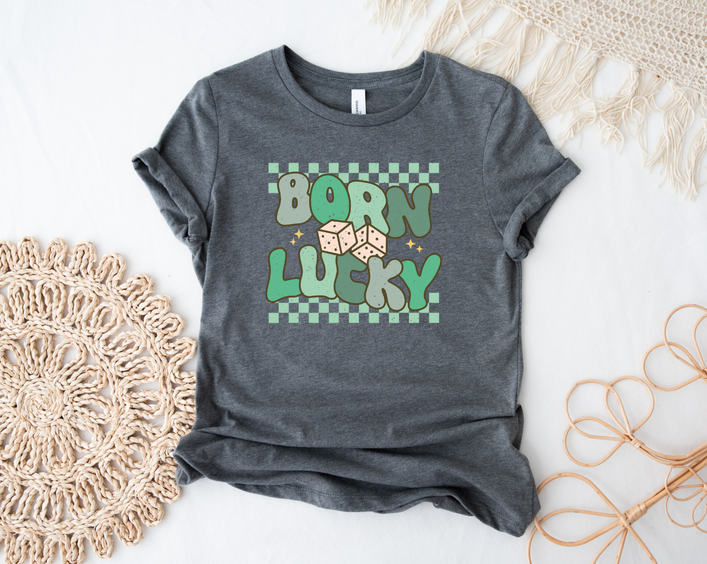 Born Lucky Tee
