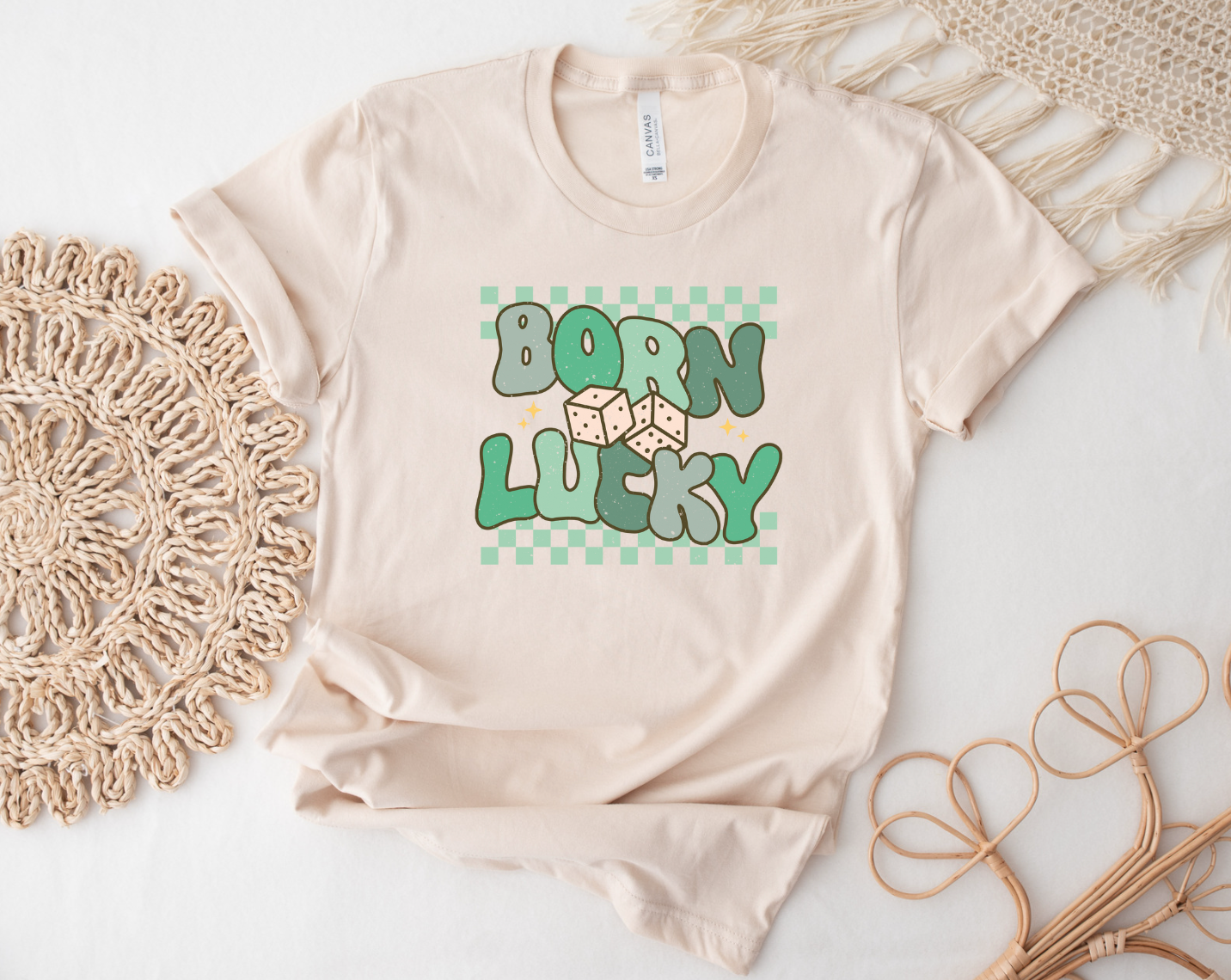 Born Lucky Tee