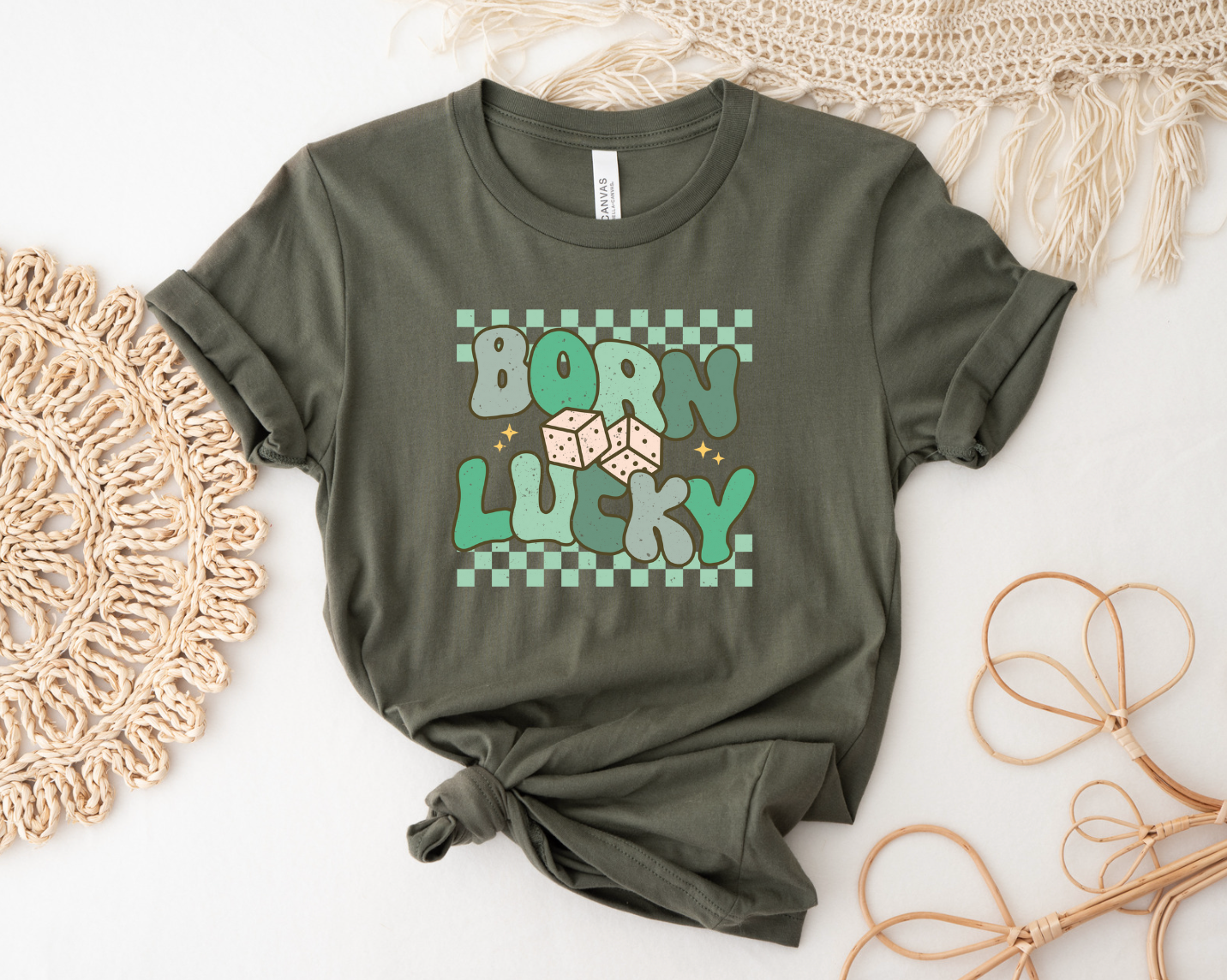 Born Lucky Tee