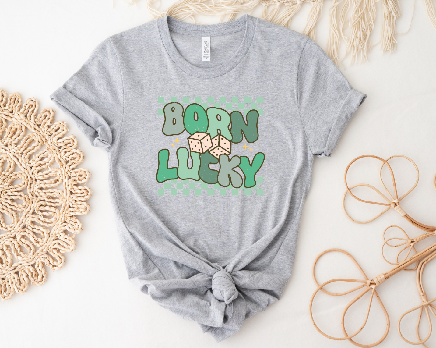 Born Lucky Tee