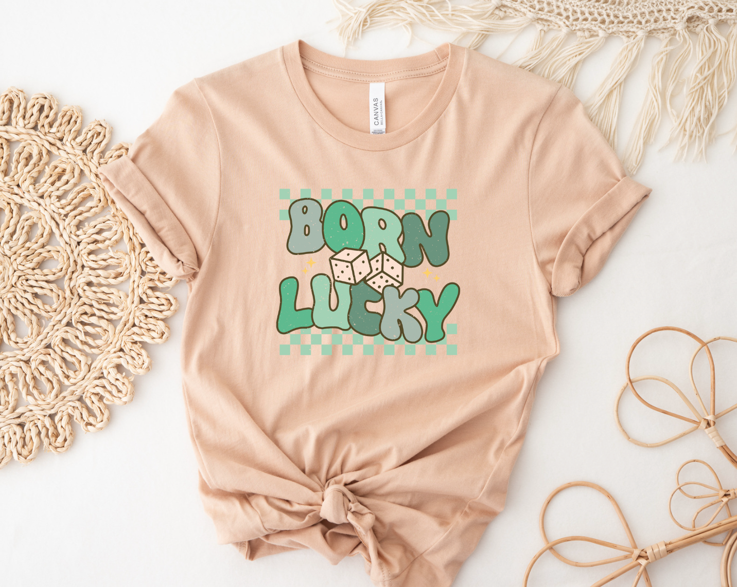 Born Lucky Tee