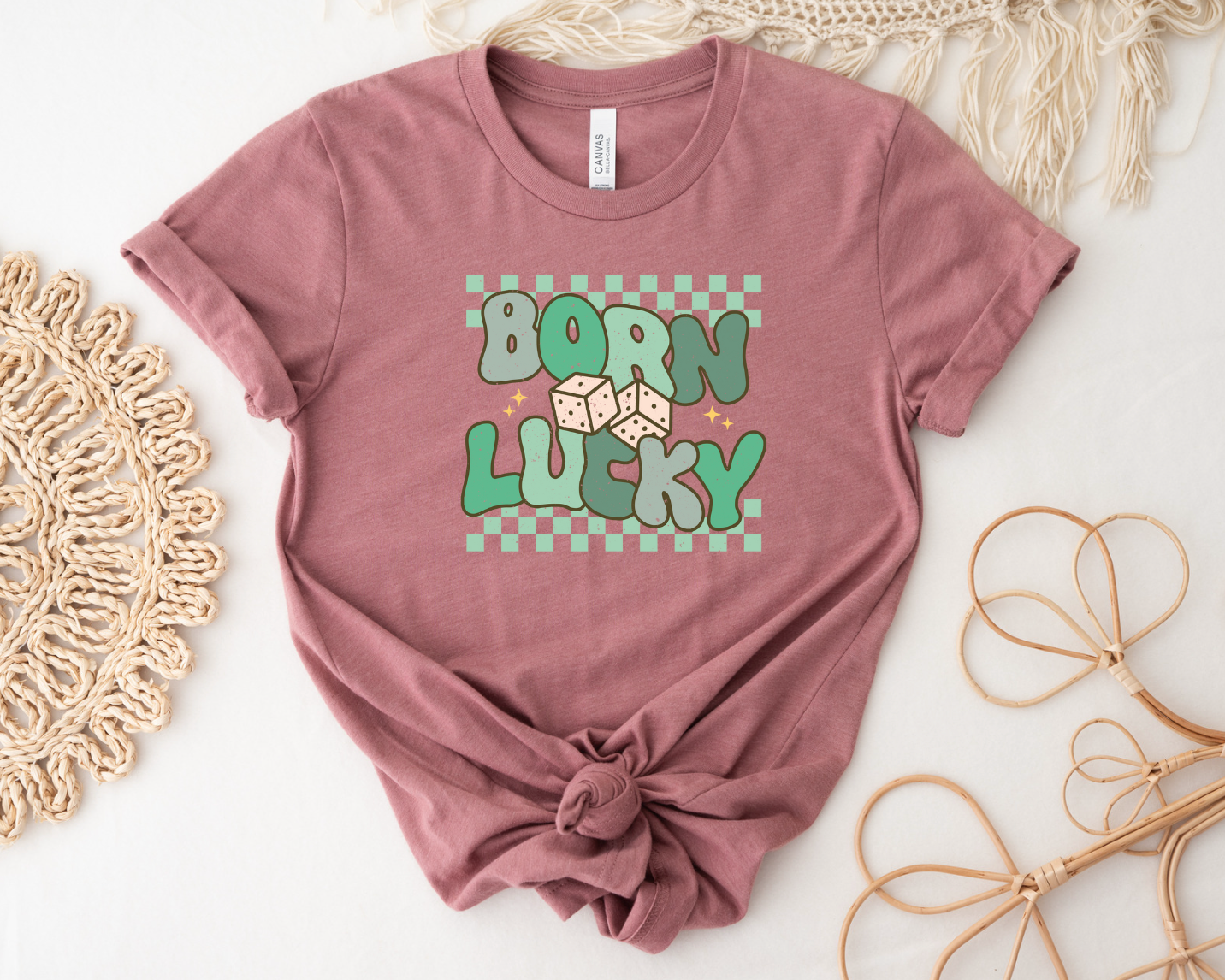 Born Lucky Tee