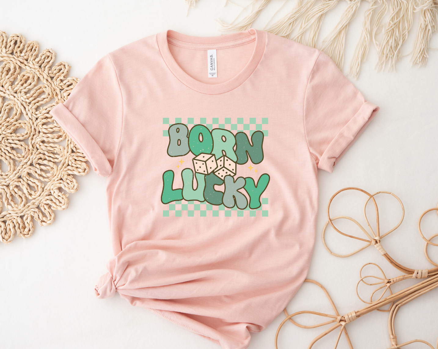 Born Lucky Tee