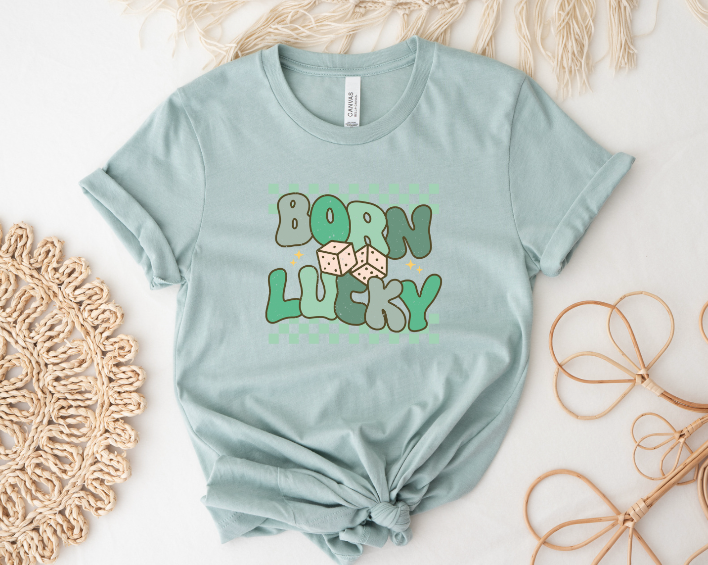 Born Lucky Tee