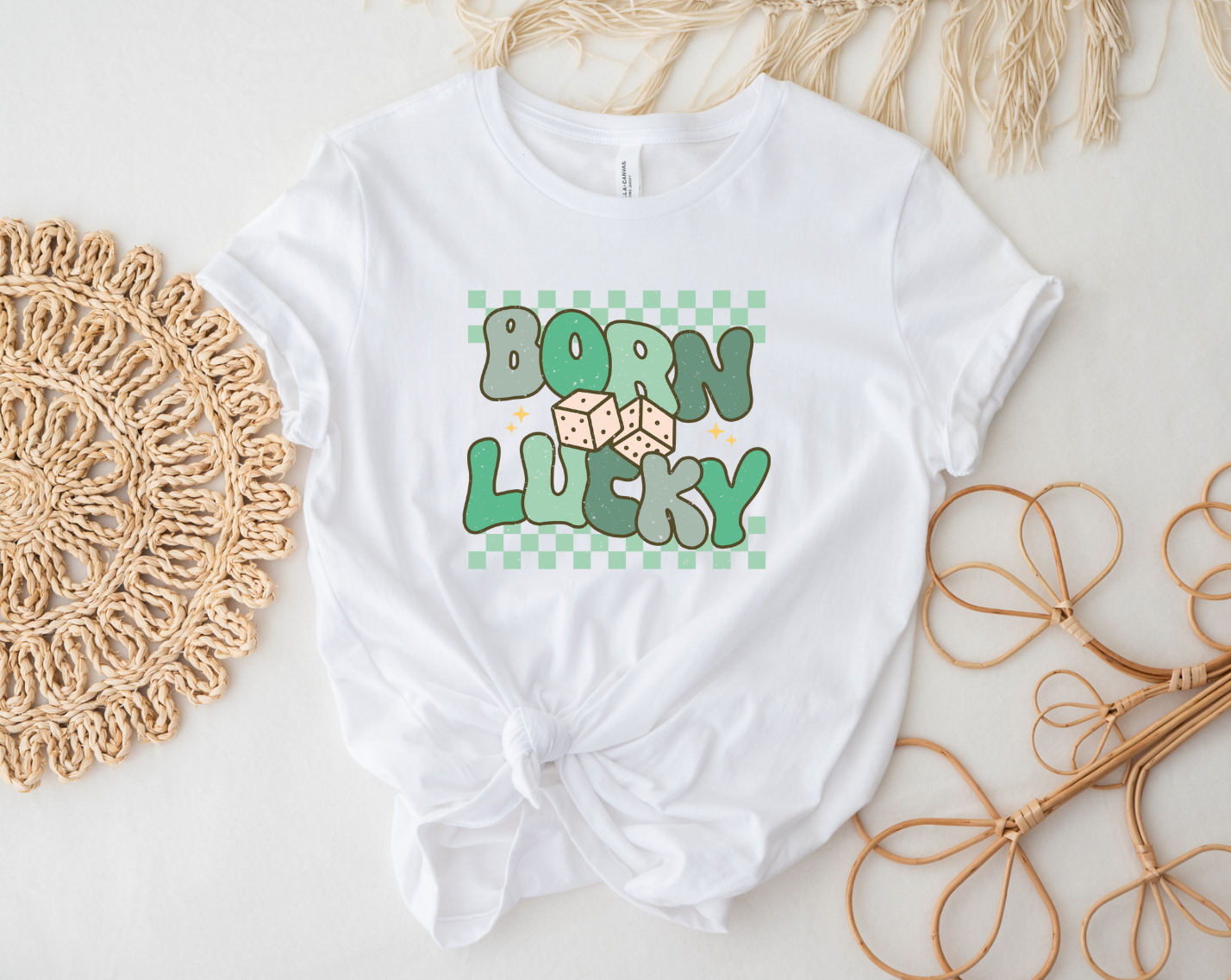 Born Lucky Tee