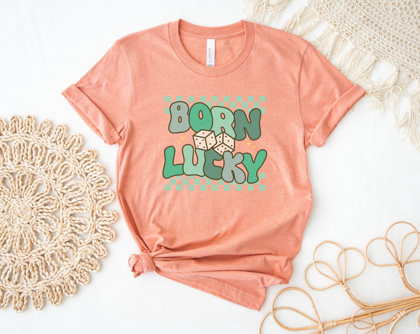 Born Lucky Tee
