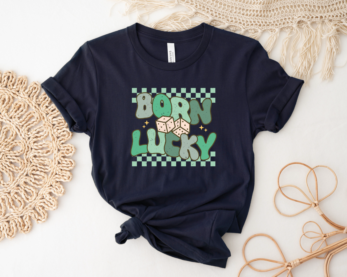 Born Lucky Tee