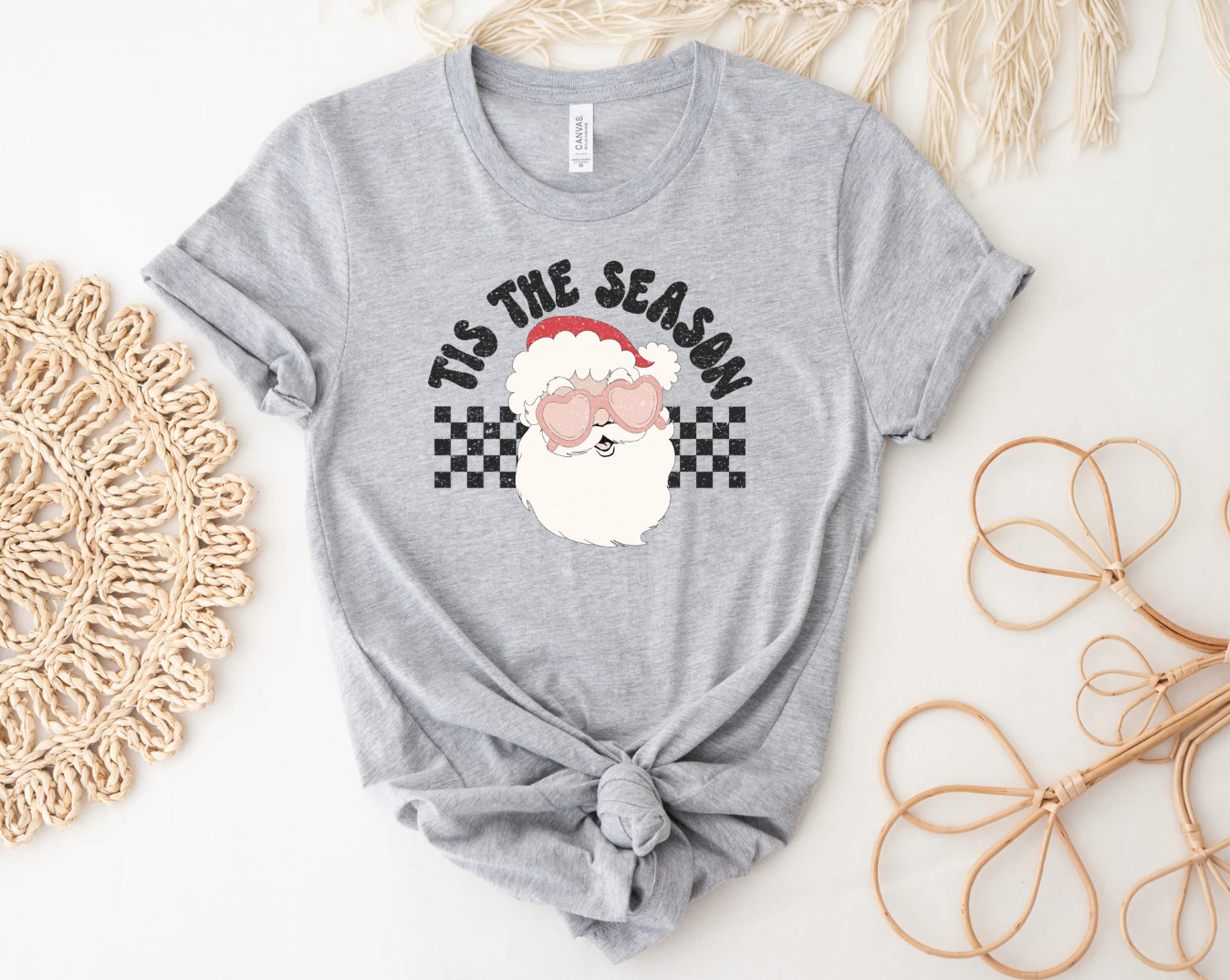 Tis The Season Santa Tee