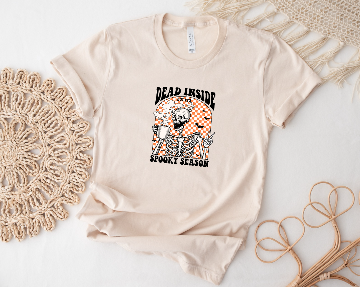 Dead Inside Halloween Orange
