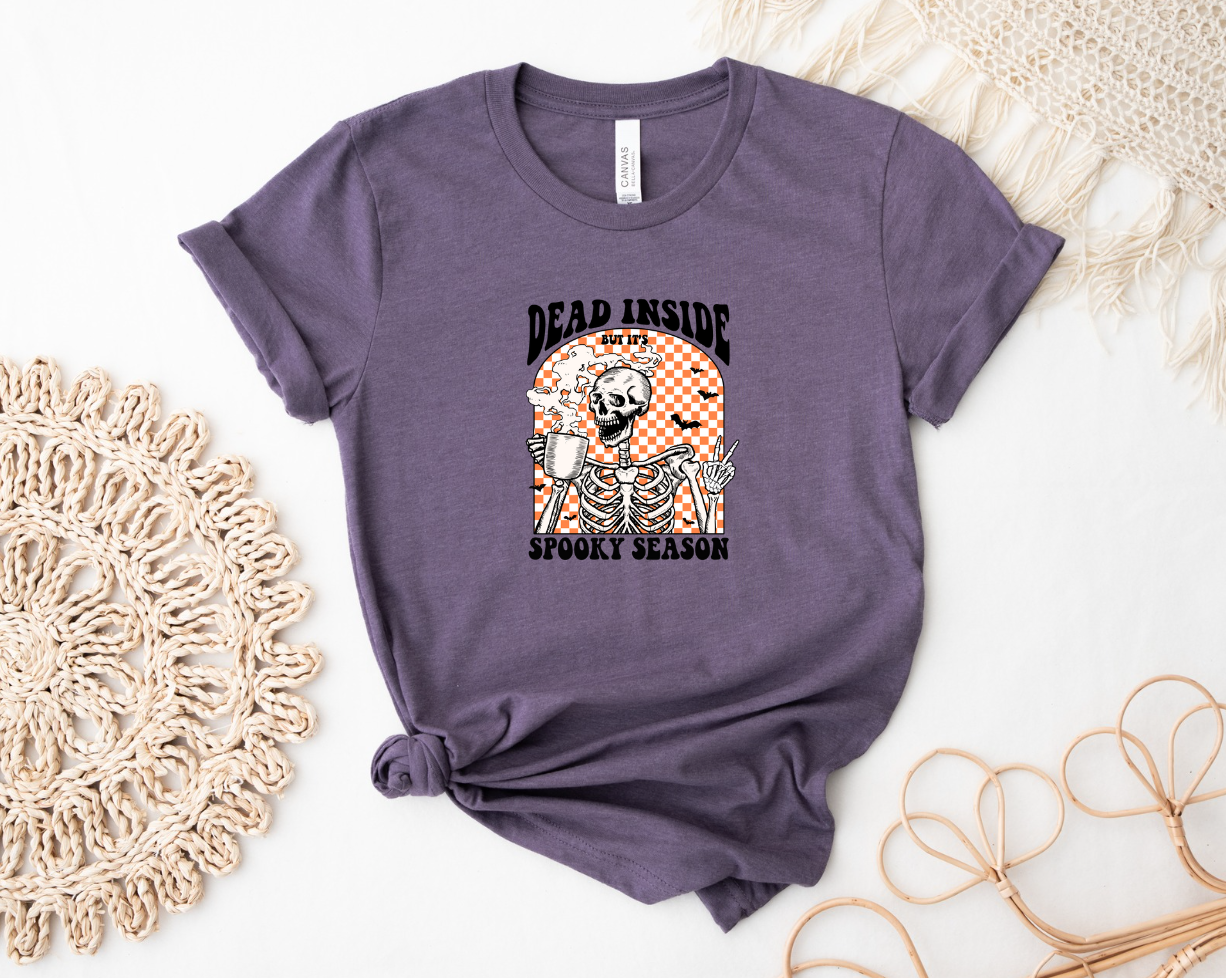 Dead Inside Halloween Orange