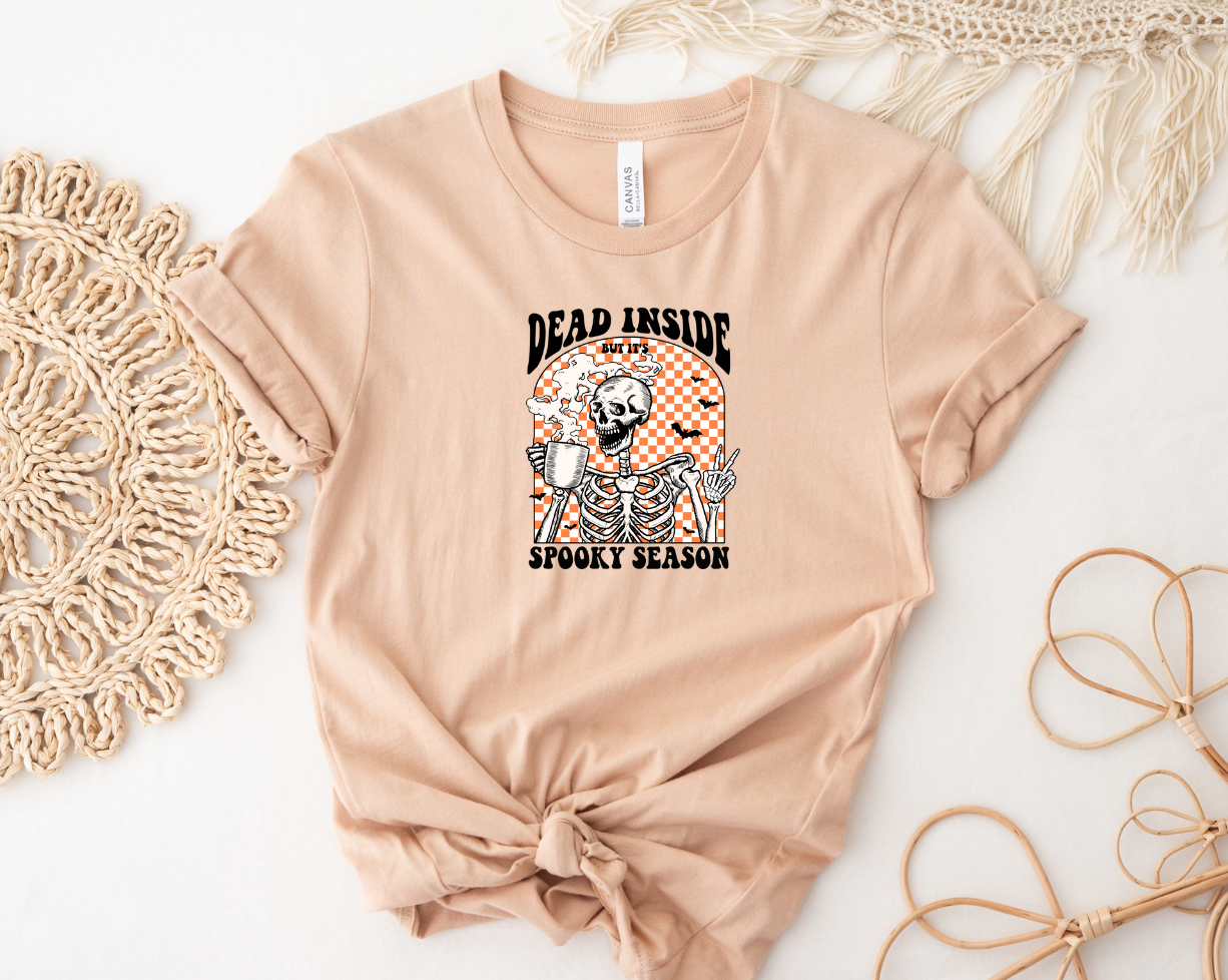 Dead Inside Halloween Orange