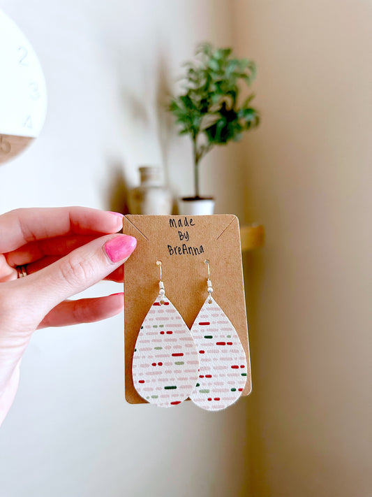 Christmas Line Earrings