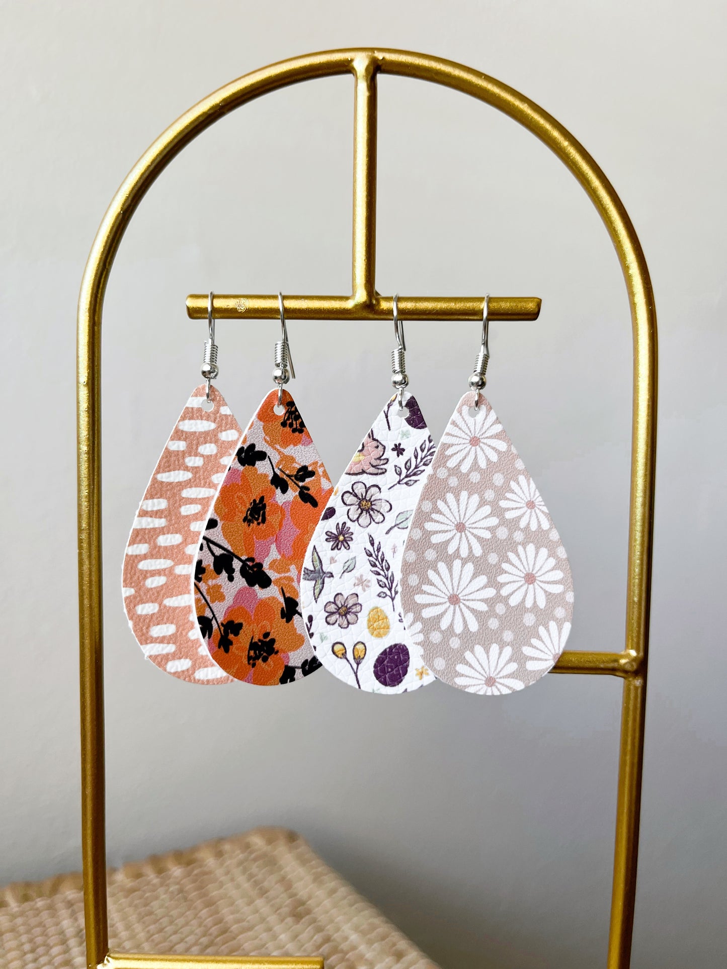 Peach With White Lines