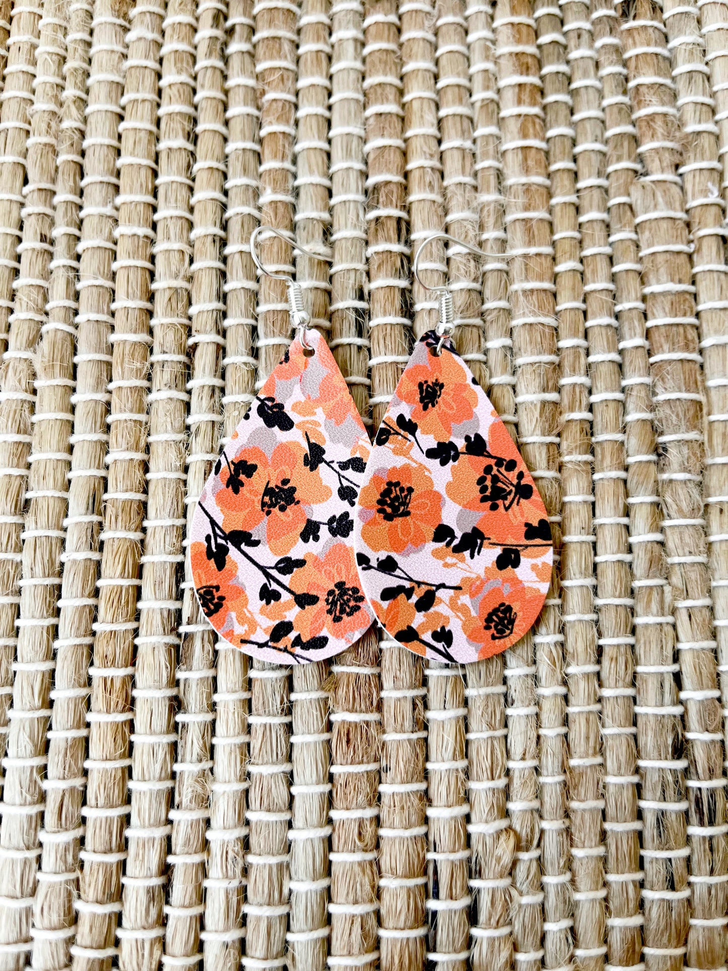 Orange and Pink Floral